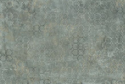 Fotobehang HexagonArt2 DD116710 A.S. Création Atelier 47 | 3D Fotobehang