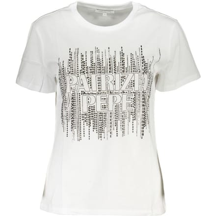 Versierde Logo T-shirt Korte Mouwen