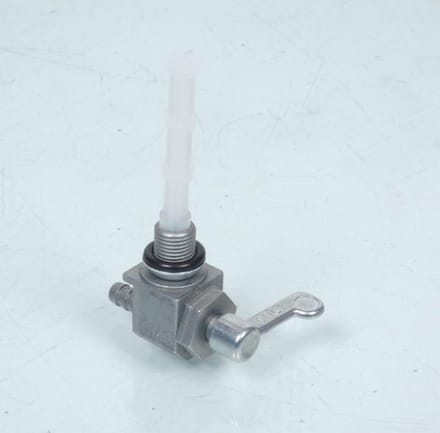 Robinet de réservoir à essence RSM pour Auto OMG M10 sortie durite arrière Neuf