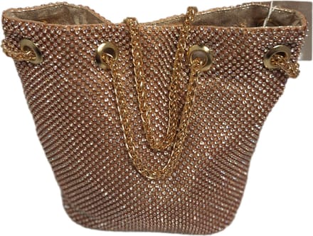 MICHELLEMOON-CLUTCH STRASS AVOND TASJE- CHAMPAGNE