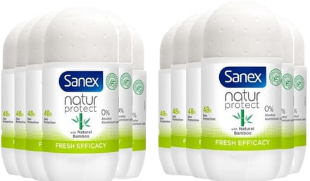 Sanex Deo Roller - Natur Protect Efficacy - 12 x 50 ml
