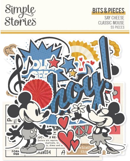 Simple Stories - Say Cheese Classic Mouse Bits & Pieces (23418)