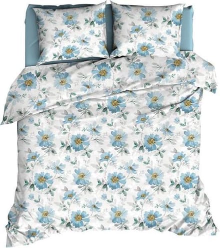 Satin d'Or Rafaella - Dekbedovertrek - Tweepersoons - 200x200/220 cm - Blue