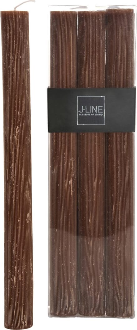 J-Line tafelkaars - bruin - 9U - doos van 6