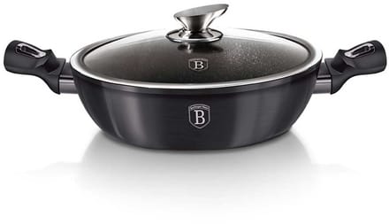 Berlinger Haus Carbon Pro - Granieten Pan - Ø32cm - Soft-Touch Handvat