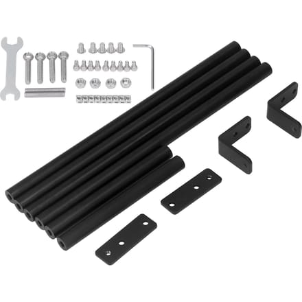 Steunstangset van aluminiumlegering met inbussleutel en schroeven, 3D-printeraccessoires black