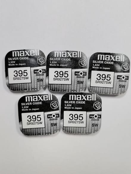 1.55V 395 Horloge Batterij (5 Stuks)