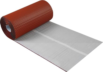 3D Gestructureerde Aluminium Muur/Schouw Verbindingsband 300mm x 5m - Waterdicht en Weerbestendig