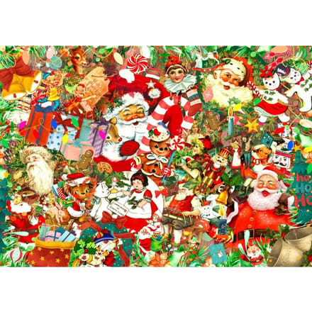 Geniet Puzzel 1000 Stukjes: Kerstherinneringen