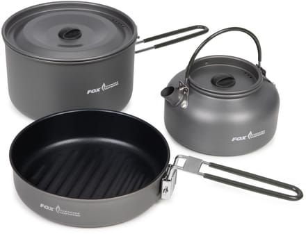 Fox Cookware 3 Piece Cook Set - Camping Kookgerei