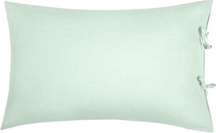 Luxe Linnen kussensloop salie groen 50 x70  hotelkwaliteit mint