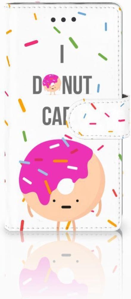 Huawei Ascend P8 Lite Book Cover Donut Roze