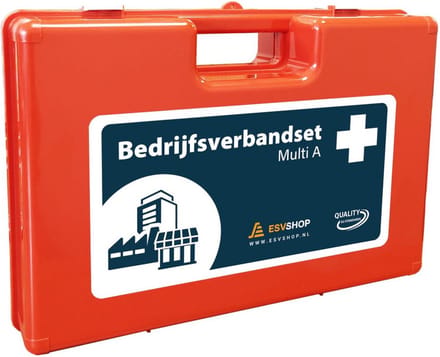 ATV EHBO verband koffer A incl. wandhouder