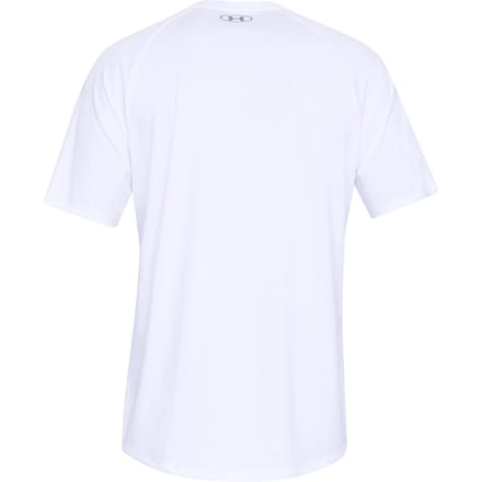 Under Armour Heren-Tech T-Shirt (Wit/Grijs)