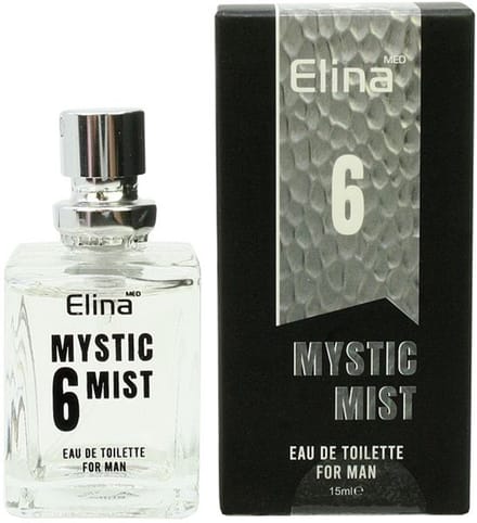 Elina Parfum Nummer 6 Six For Men - Eau de Toilette voor heren - 15ml