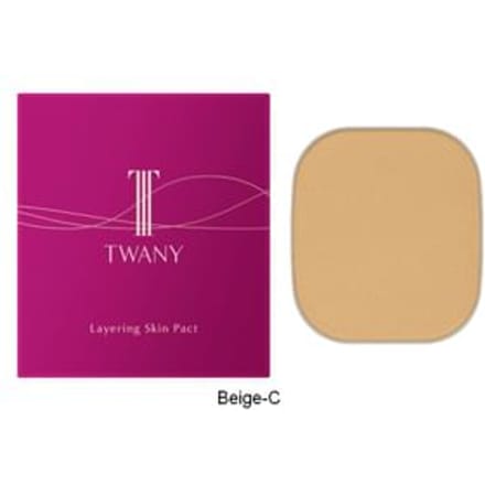 Kanebo - Twany Layering Skin Pact Beige-C - 8.5g Refill