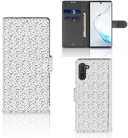 Samsung Galaxy Note 10 Telefoon Hoesje Stripes Dots