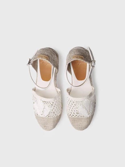 Espadrilles met hoge sleehak | MARIONA