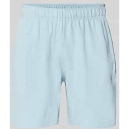 Sweatshorts met logostitching model 'ZANICA'
