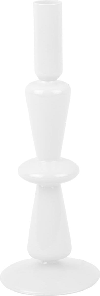 Present Time Kandelaar Sparkle Tall - Wit - Ø9cm - Scandinavisch,Modern