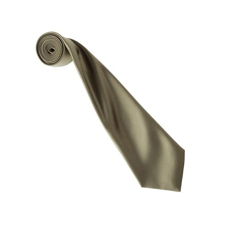 Premier Kleurencollectie Satijnen Stropdas (Salie)