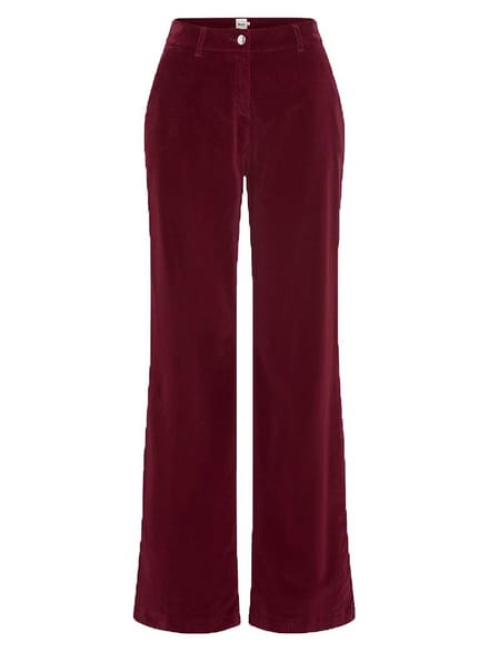 Broek model maine Van Brax rood