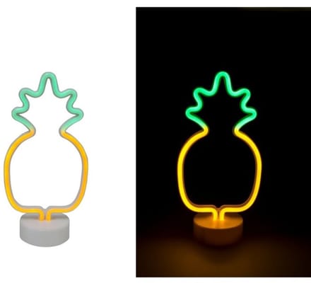 Neon LED Lamp Ananas Silhouet
