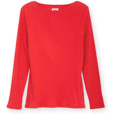 Dames-T-shirt met lange mouwen en boothals Kite Ashington