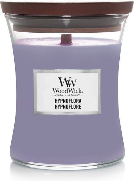 WoodWick Hourglass Medium Geurkaars - Hypnoflora - 60 branduren