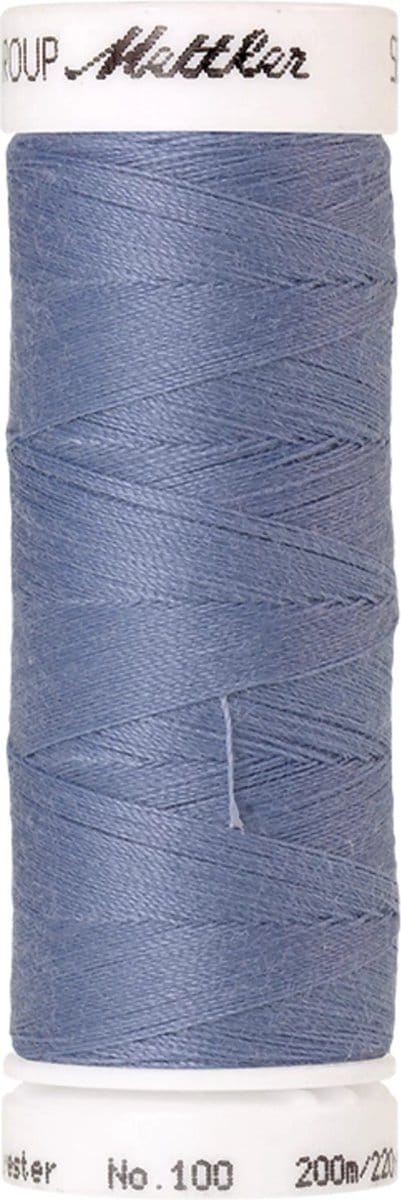 Amann Mettler Seralon Naaigaren – Blue Thistle (1363) – 200 m – No. 100 – 100% Polyester – Per Stuk