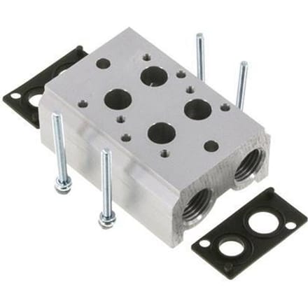 Manifold 2-Stations YPC SF2000 3/2-weg