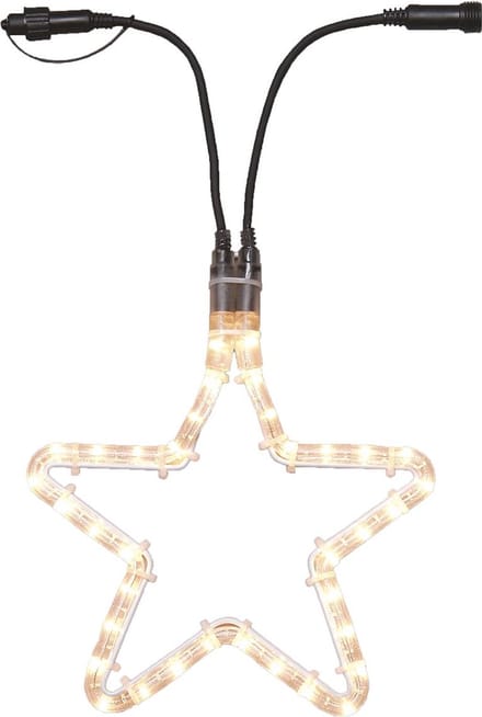 Luca Lighting - Ster extra Luca Connect XP diameter 28 cm met 36 lampjes - Warm wit