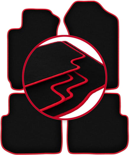 CARLUX-RED automatten voor: Subaru Forester I crossover (1997-2002)