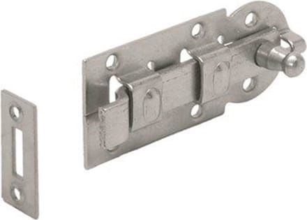 Waelbers Rolschuif - Met Bocht - Verzinkt - 120 mm