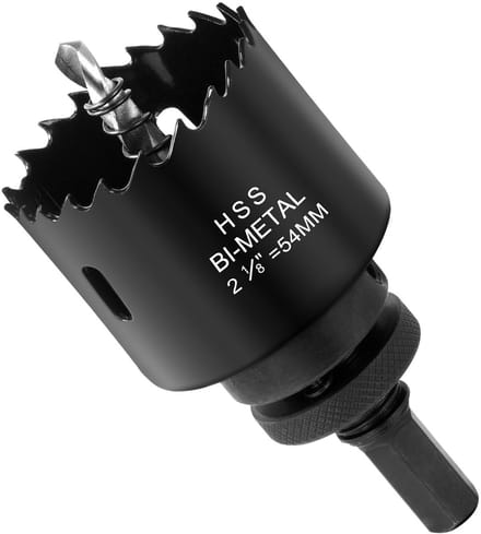 Allecto - Bimetallic Hole Saw Set - Voor Hout en Plastic en Metaal