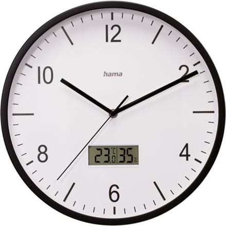 Hama wandklok- Lanzarote- Radiogestuurd - thermo-/ hygrometer-