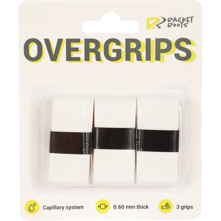 Racket Roots RR Grip Verpakking 3 Stuks-Wit