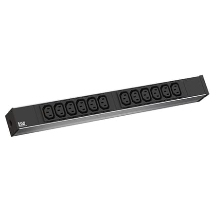 BACHMANN 19 1HE 12x C13 1x aansluitblok