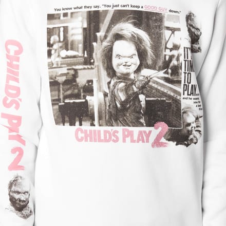 Chucky Childs Play 2 Sweatshirt - Wit - S
