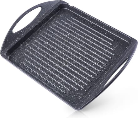 Grillplaat Graniet GRANDE 34x26,5 cm - Bakplaat - Ovenplaat - Grillpan - Grill - Pan - Steakpan