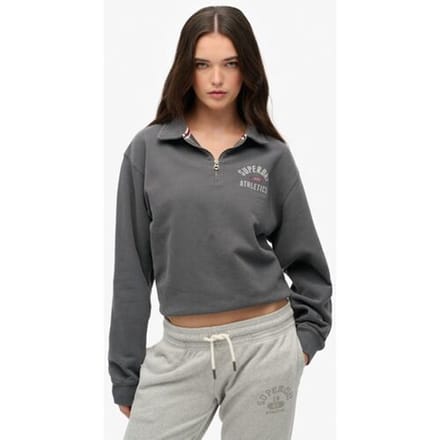 Dames-sweatshirt met 1/4 rits Superdry Athletic