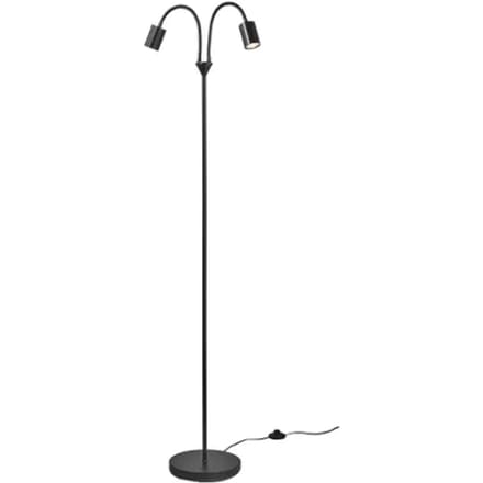 Nordlux Vloerlamp Explore Zwart 2xgu10