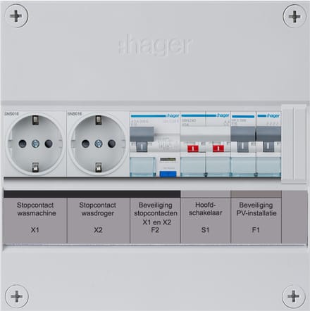 Hager VISION Installatiekast - VKG11PV-WW - E2XVK
