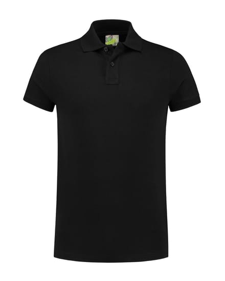 Lemon & Soda jersey polo voor heren zwart maat S