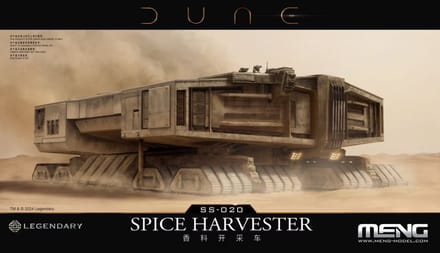 Meng Model Modelbouwpakket - SS020 Dune - Spice Harvester - 200x133mm Plastic - MENG - Modelbouw
