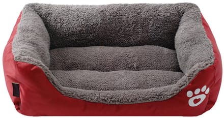 Sofa Dierenmand voor honden en katten Wijnrood, S