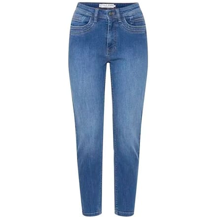 7/8 skinny jeans met hoge taille voor dames Pulz Jeans Katja