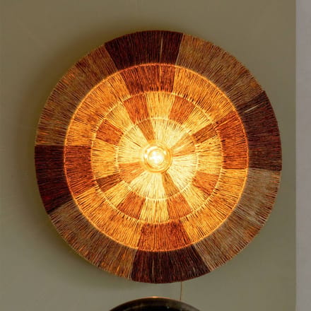 GOOD&MOJO Wandlamp Serengeti - Bruin - Ø60x250cm - Binnen Modern
