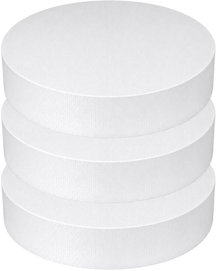 Piepschuim vormen - cirkel - 3x - D40 x 4 cm - styropor hobby / DIY vorm - basis knutselfiguren