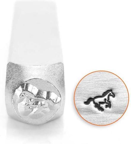 Slagstempel Galopperend paard | hoogte 6mm
